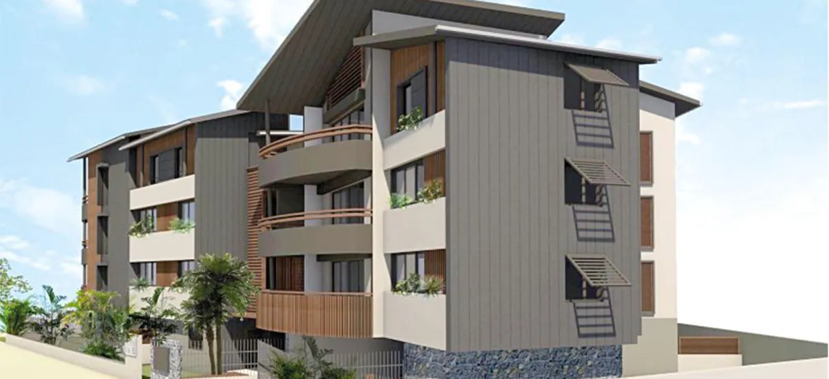 Saint-Paul secteur résidentiel face au littoral et à l’océan