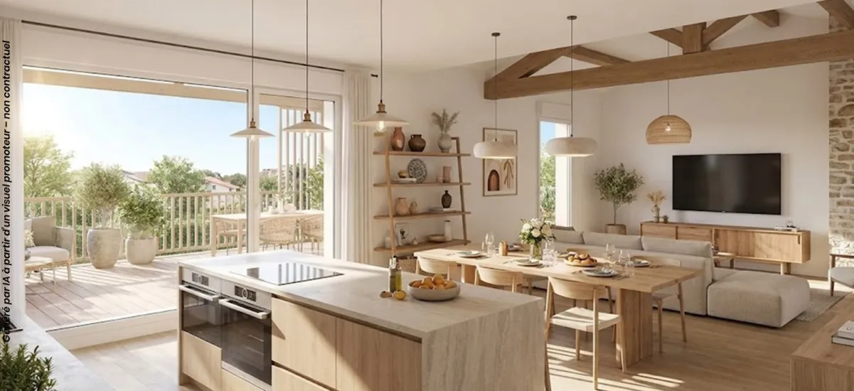 Saint-Pierre-du-Mont arrêt de bus au pied de la résidence