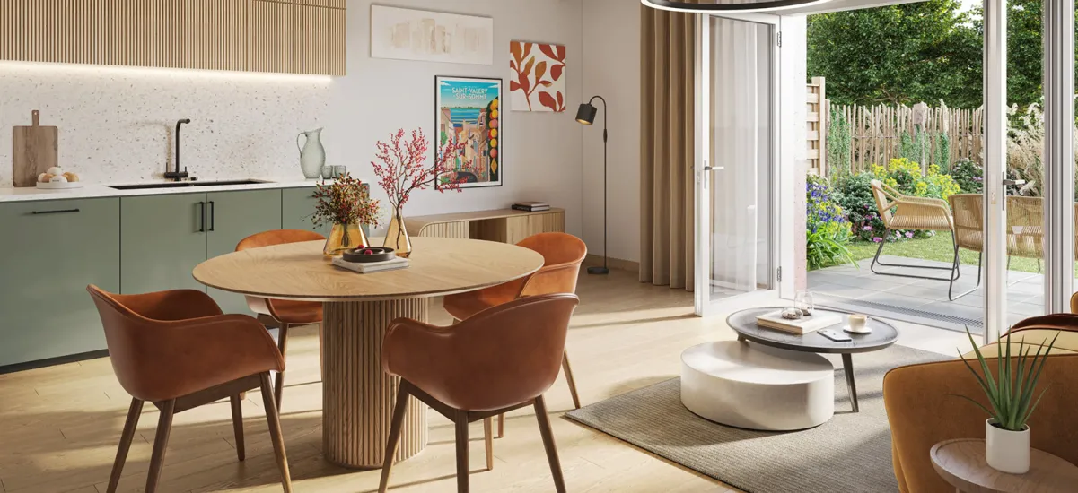 Saint-Valery-sur-Somme maisons neuves face à la Baie de Somme