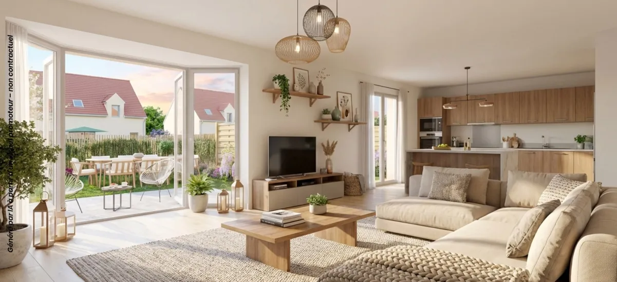 Saint-Valery-sur-Somme maisons neuves face à la Baie de Somme