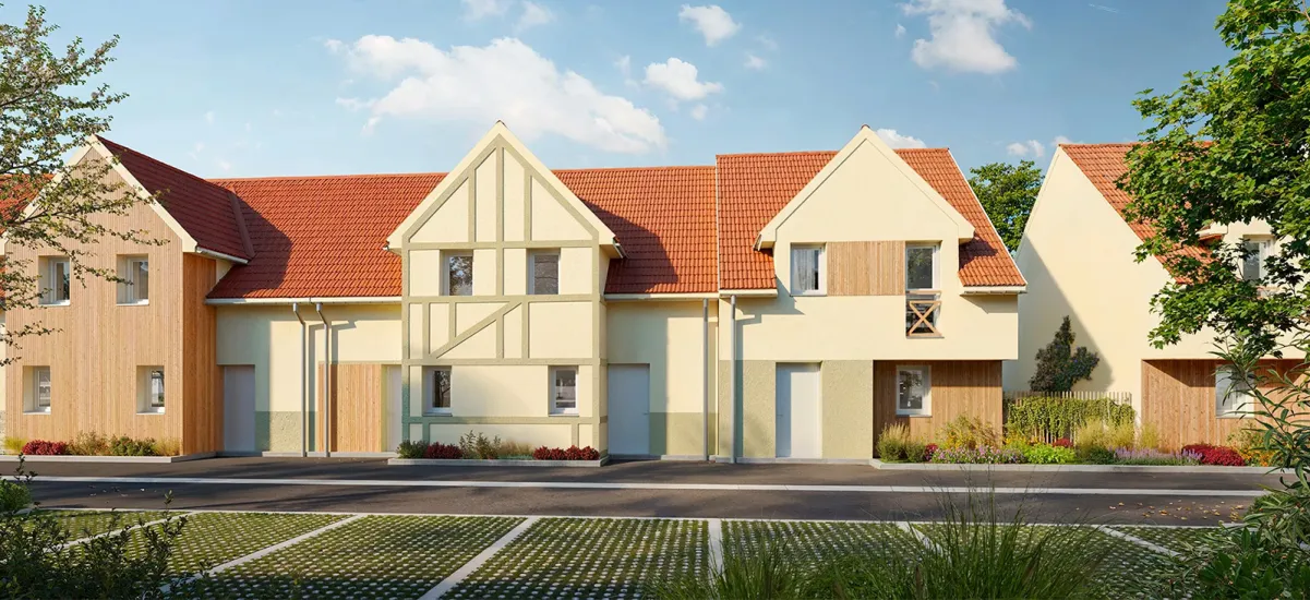 Saint-Valery-sur-Somme maisons neuves face à la Baie de Somme