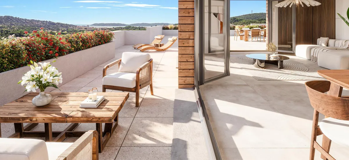 Sainte-Maxime proche du Massif des Maures