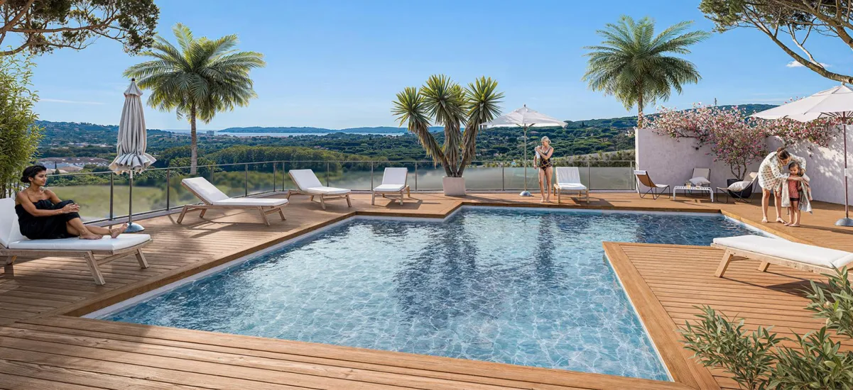 Sainte-Maxime proche du Massif des Maures