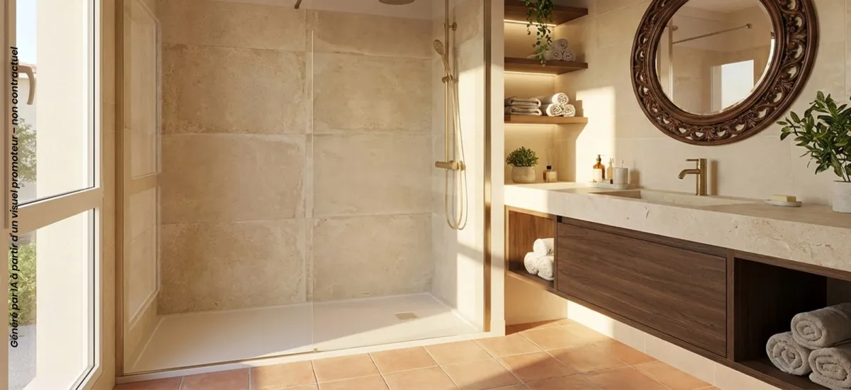 Salon-de-Provence résidence au calme avec un patio de verdure