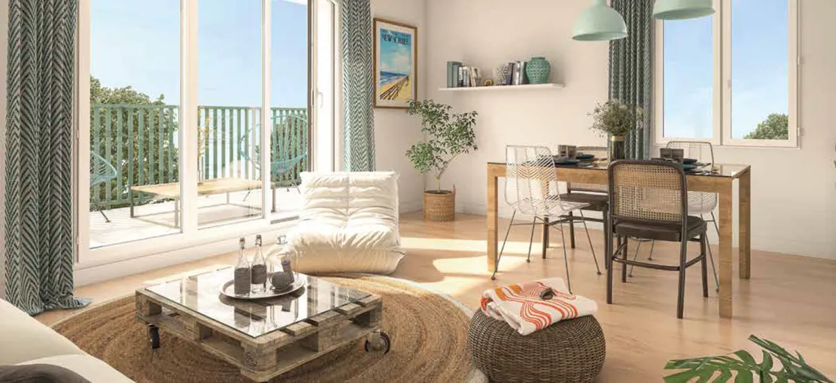 Sanguinet vues dégagées à deux minutes du lac