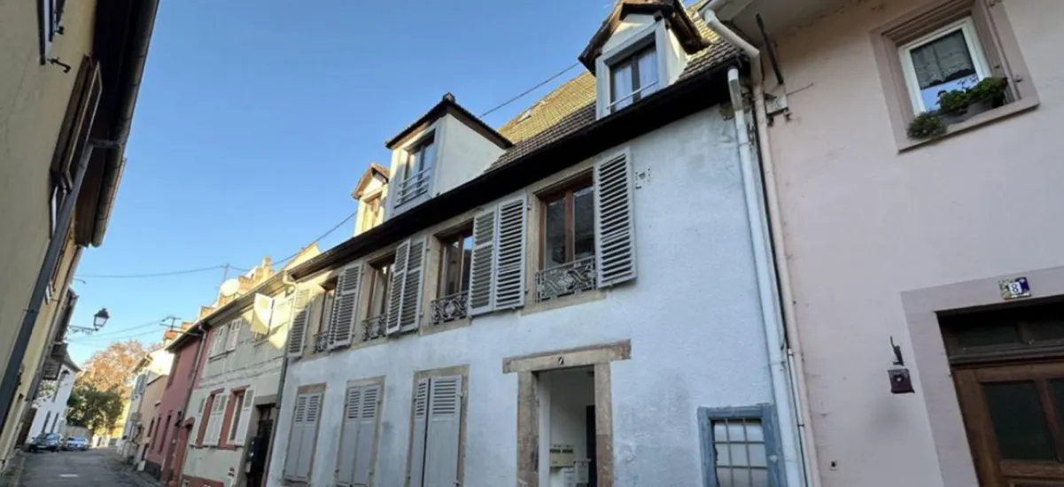 Sélestat réhabilitation en plein centre historique