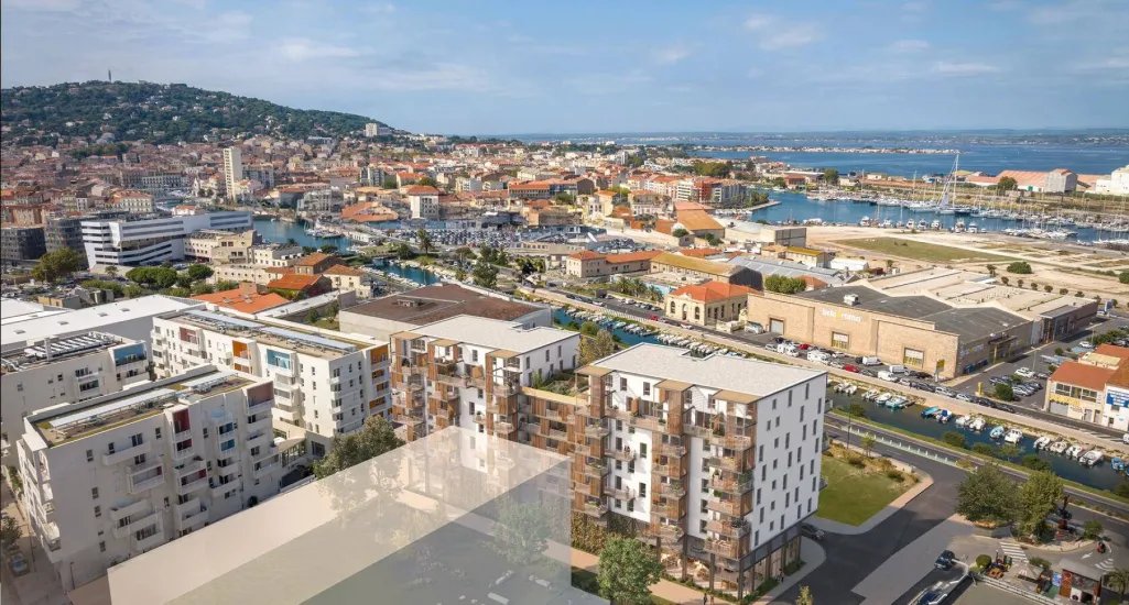 Sète quartier de la Rive Sud proche du centre historique