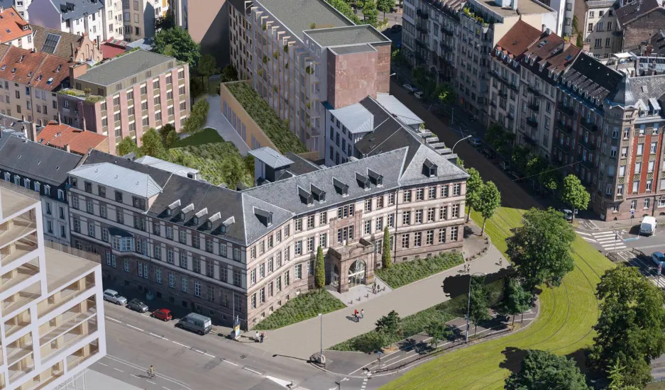 Strasbourg Malraux face à la Place d’Haguenau