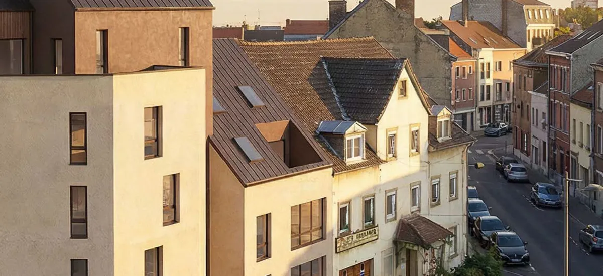 Strasbourg quartier de Neudorf proche du tramway