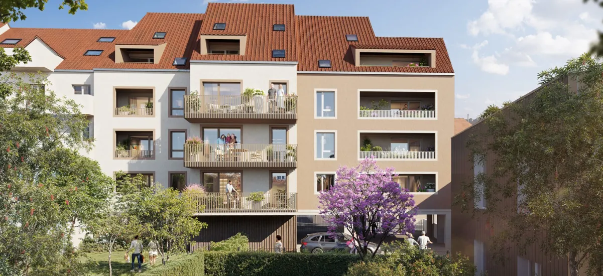 Strasbourg quartier Neudorf à 15 min en voiture de l’Allemagne