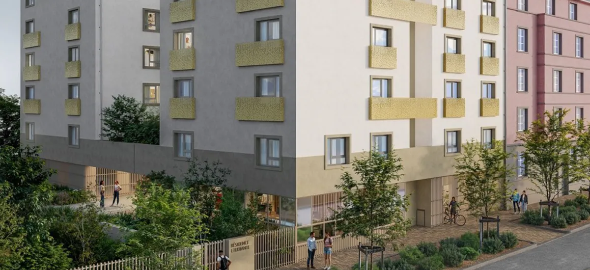 Strasbourg résidence étudiante à 6 min à pied du tram F