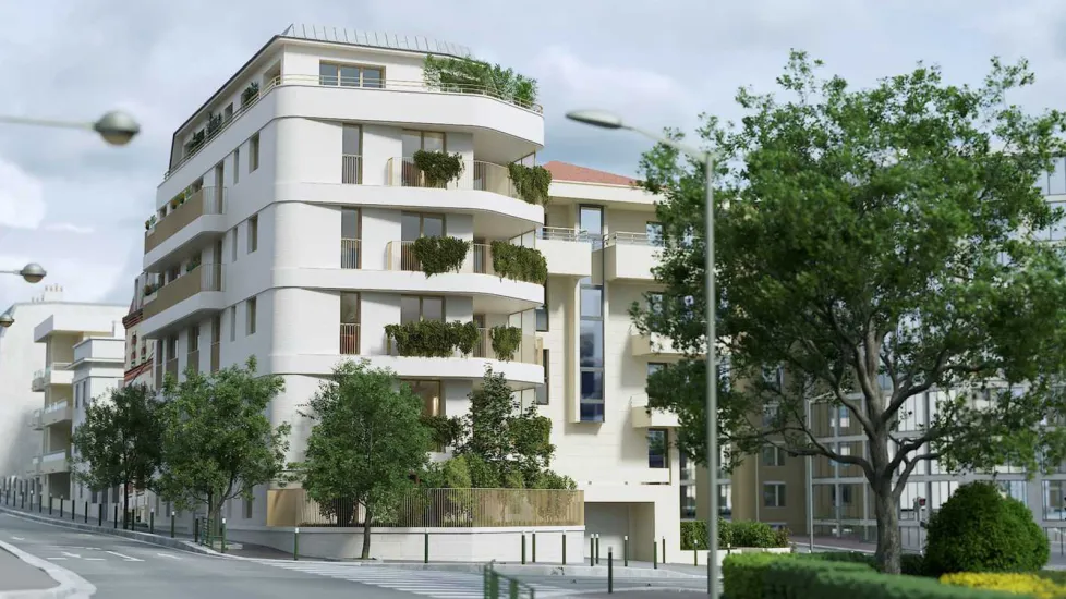 Suresnes à proximité immédiate du tramway T2
