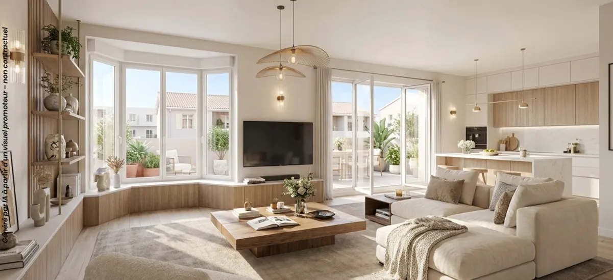 Tarare proche de la Place Ambroise Croizat