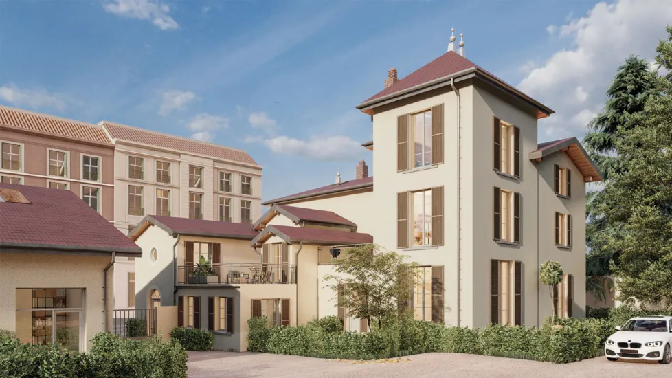 Tassin-la-Demi-Lune au coeur du quartier Montpinot Le Bourg