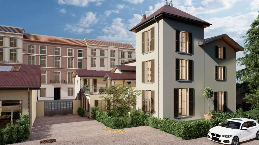 Tassin-la-Demi-Lune au coeur du quartier Montpinot Le Bourg