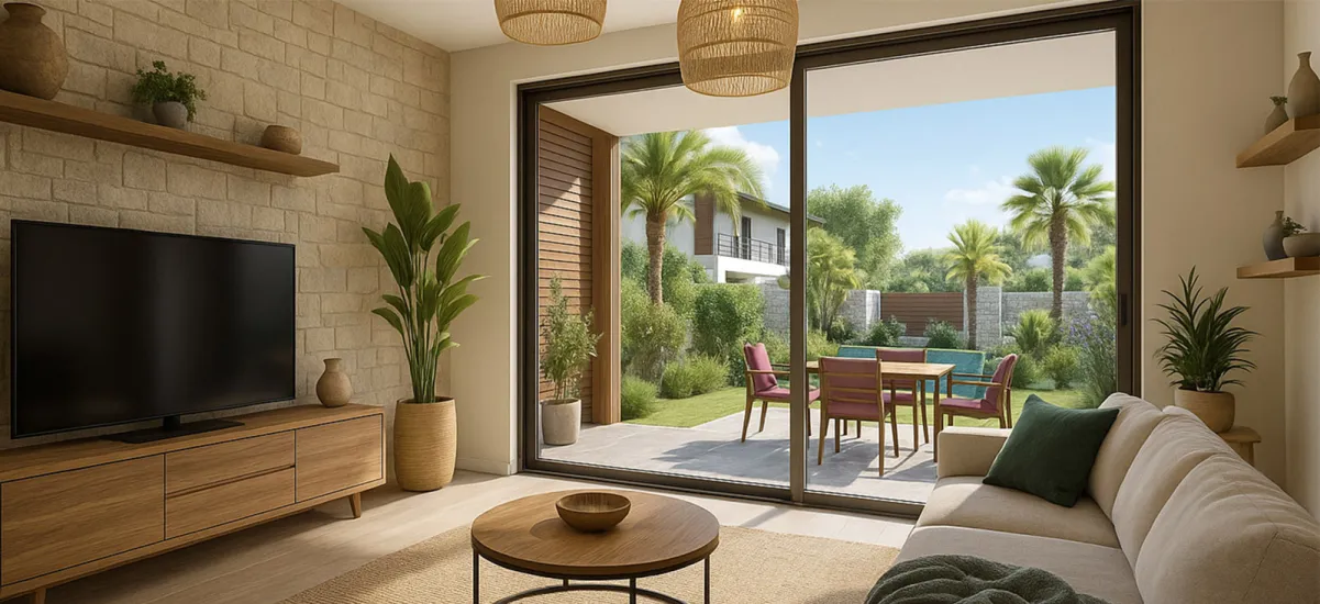 Terre Sainte villas avec piscines au sud de l’île