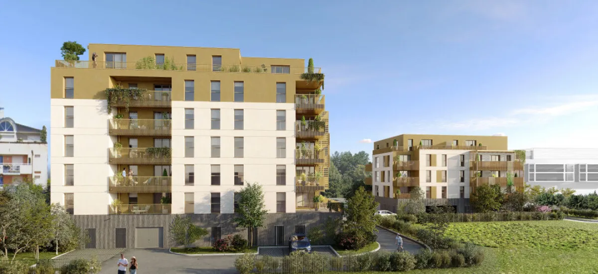 Thionville quartier de la Briquerie proche centre
