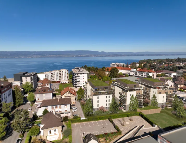 Thonon proche hypercentre et lac