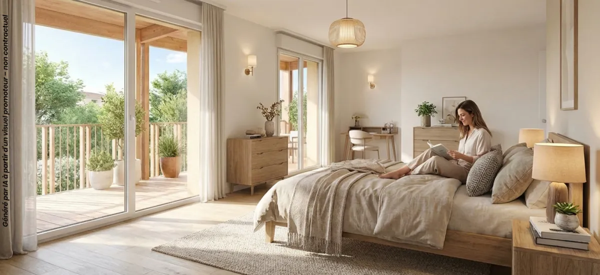 Toulouse quartier de la Maourine à 250 m du métro B