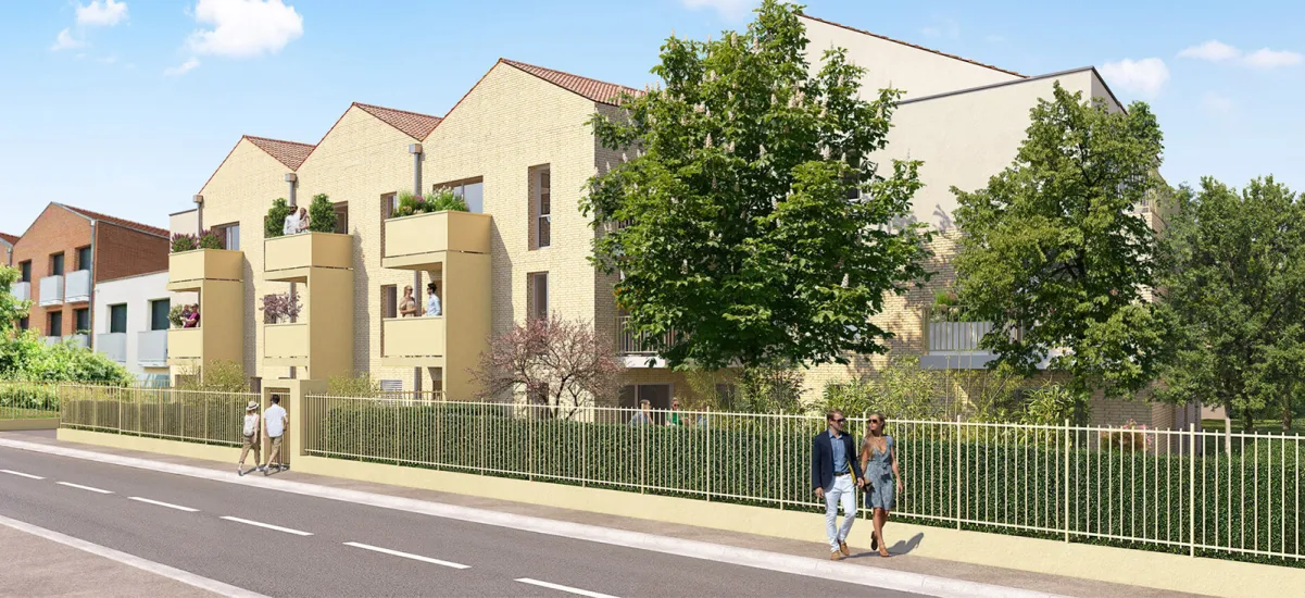 Toulouse quartier de Lardenne proche des commerces