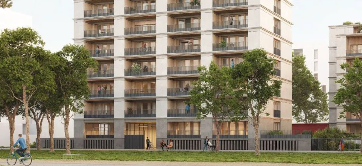 Toulouse quartier Empalot proche métro et bords de Garonne