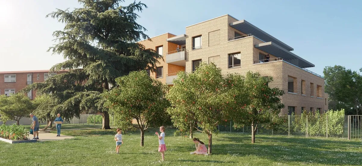 Toulouse quartier en renouveau Raisin proche futur métro C