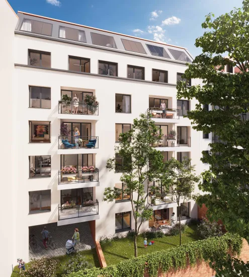 Toulouse quartier Saint-Cyprien proche des commerces