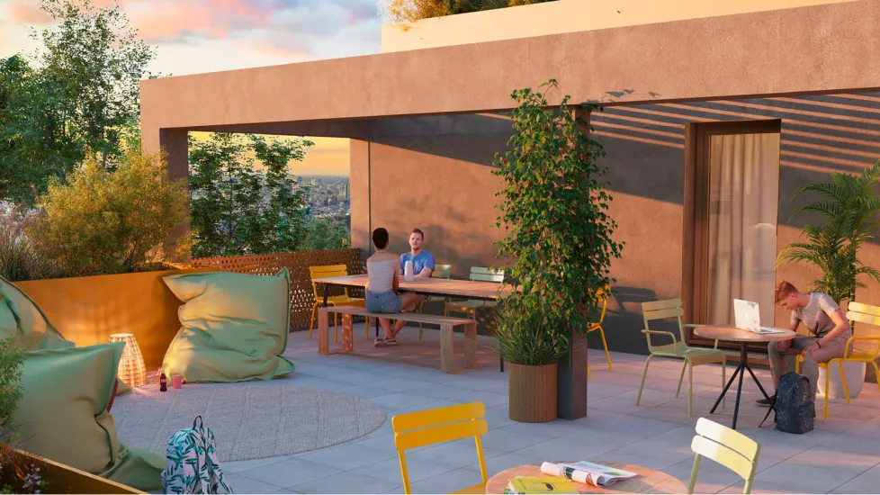 Toulouse résidence étudiante quartier de Rangueil