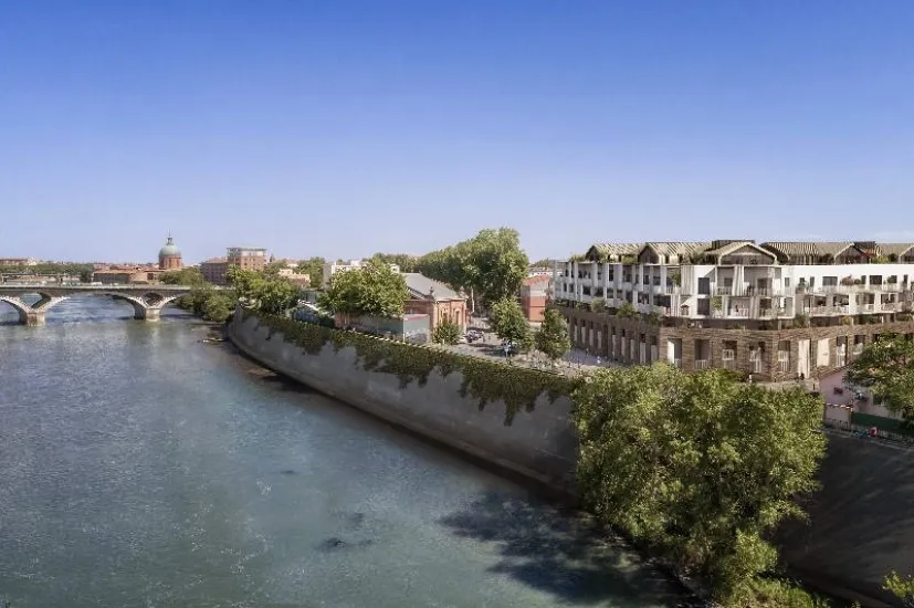 Toulouse Saint-Cyprien proche de la Garonne