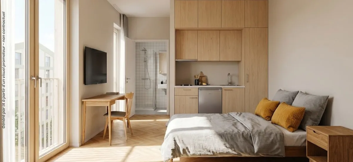 Tours résidence de service quartier Saint-Sauveur