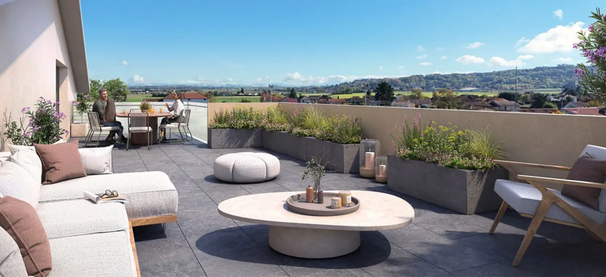 Toussieu à 200 m de la mairie