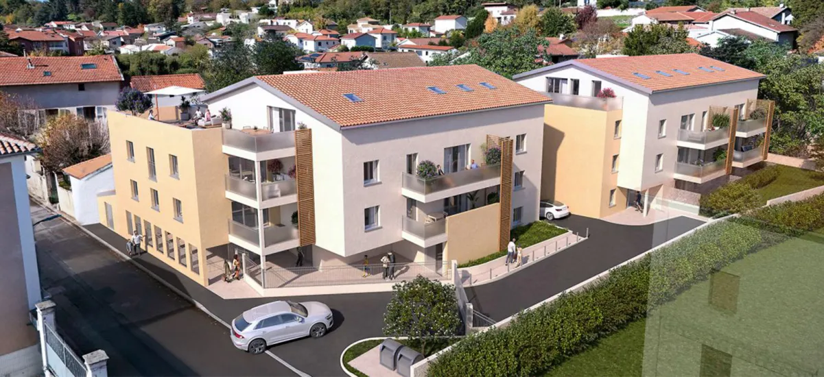 Toussieu à 200 m de la mairie