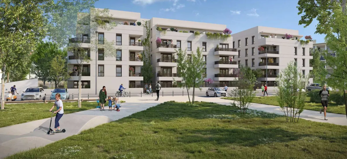 Vénissieux quartier en renouveau à 6 min à pied du T6