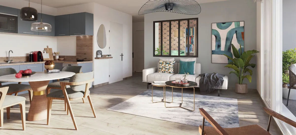 Vénissieux quartier en renouveau à 6 min à pied du T6