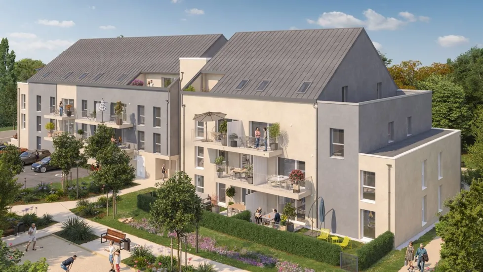 Vezin-le-Coquet au coeur du bourg