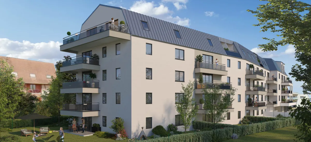 Village-Neuf commune dynamique à 17 min en voiture de Bâle