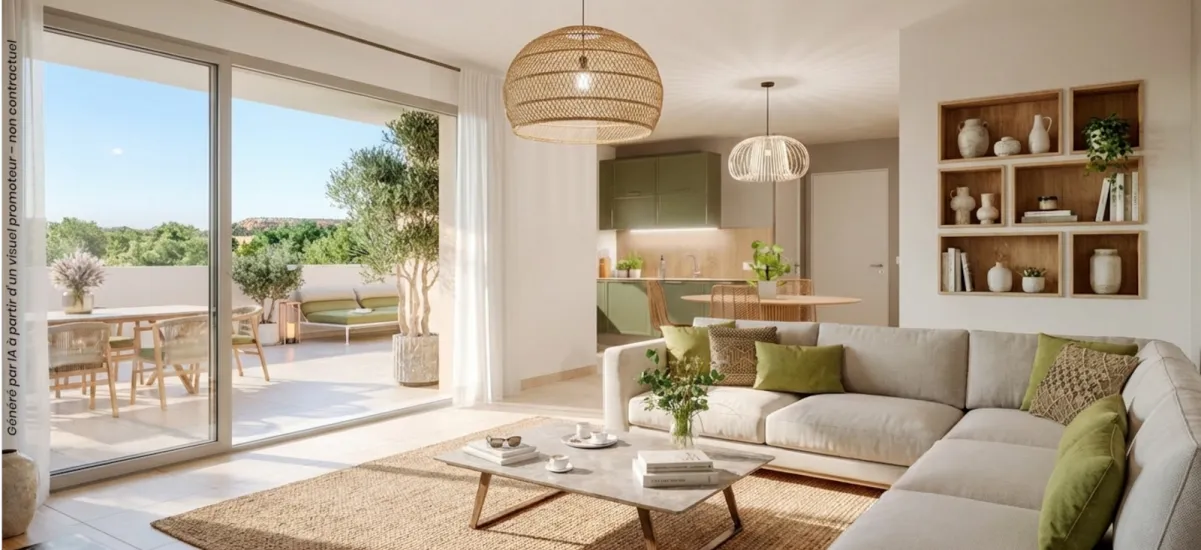 Vitrolles entre le Parc du Griffon et le centre-ville