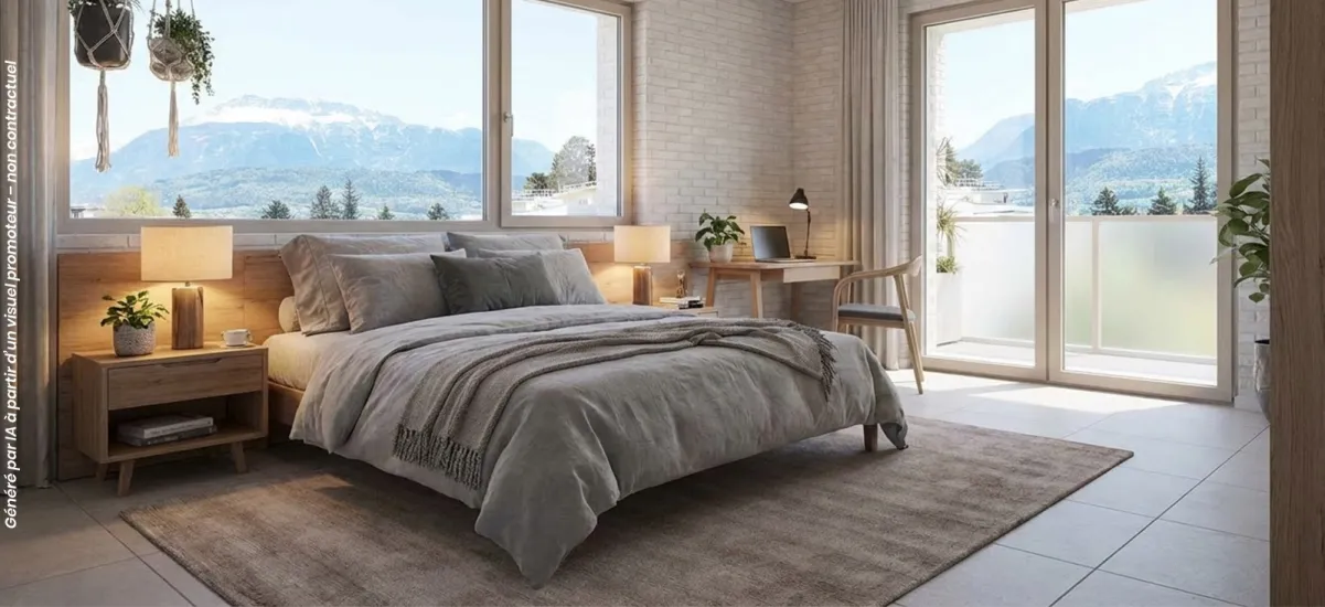 Voiron à 5 min à pied de la gare et du centre-ville