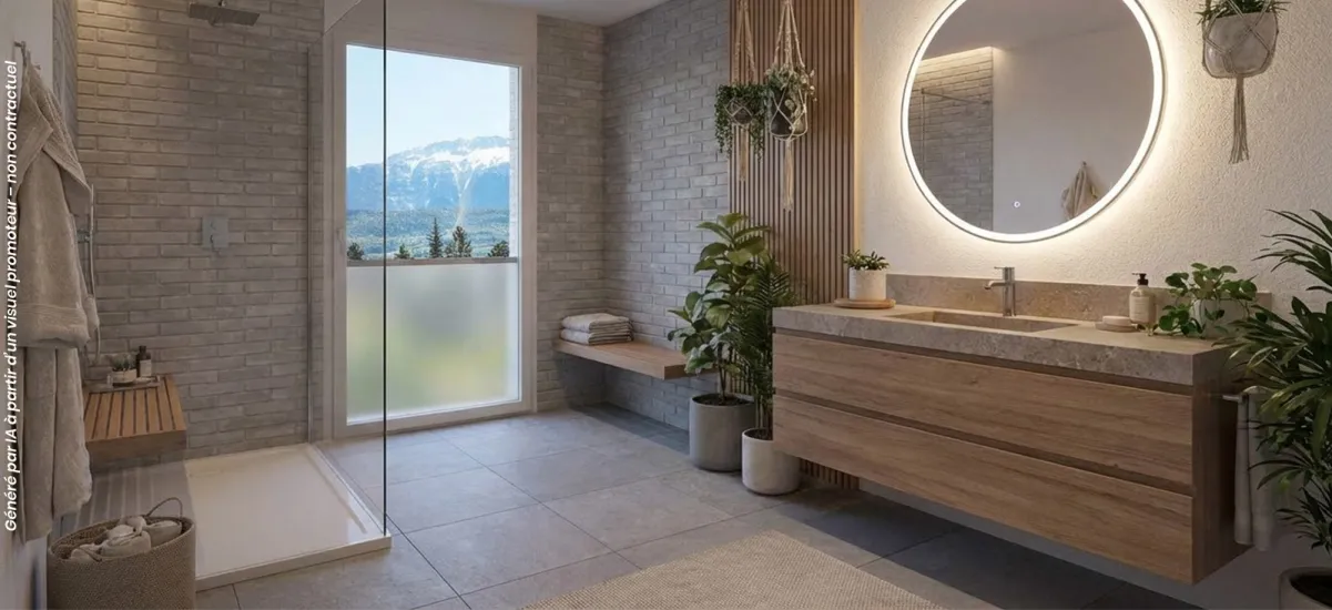 Voiron à 5 min à pied de la gare et du centre-ville