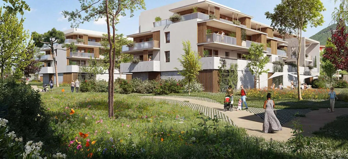 Voiron à 5 min à pied de la gare et du centre-ville