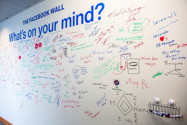 Visite privée des bureaux de Facebook France