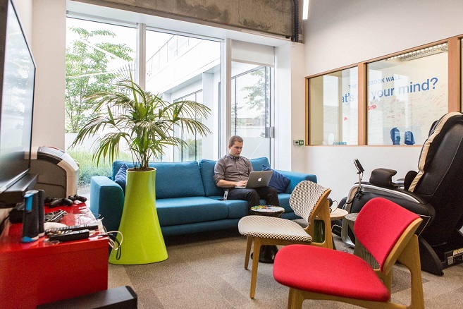 Visite privée des bureaux de Facebook France