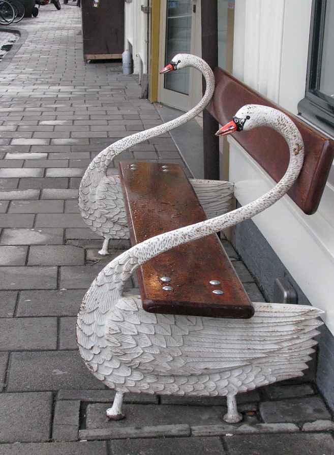 Le banc cygne