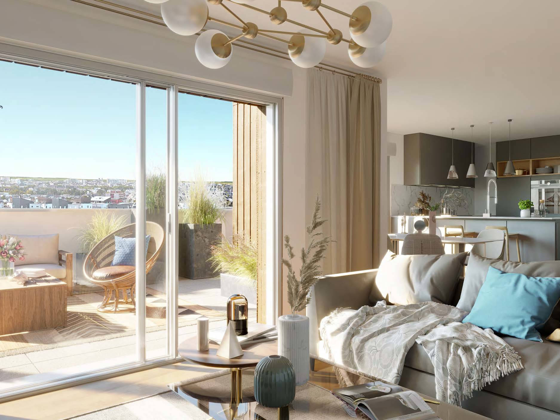 Avrillé au pied du tram et proche du futur lycée des (49240