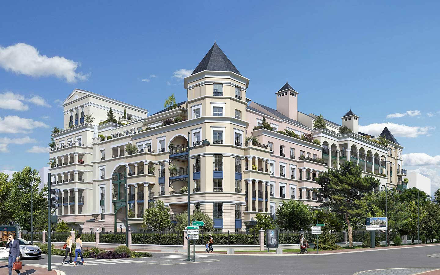 2 Rue André Le Notre 92350 Le Plessis robinson Programme immobilier neuf Le Plessis-Robinson proche tram Mail de la Plaine  (92350) - 26579