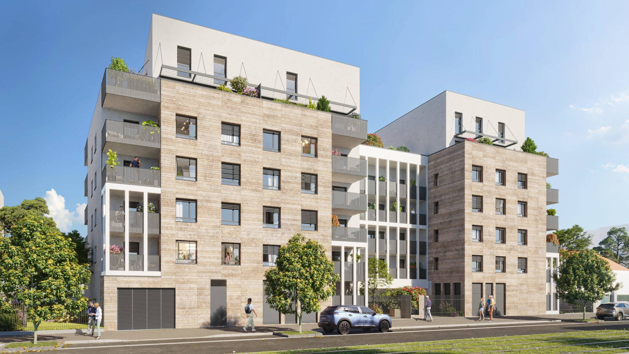 Lyon quartier Moulin à Vent proche T6 (69008) 28168 Programme immobilier neuf Médicis