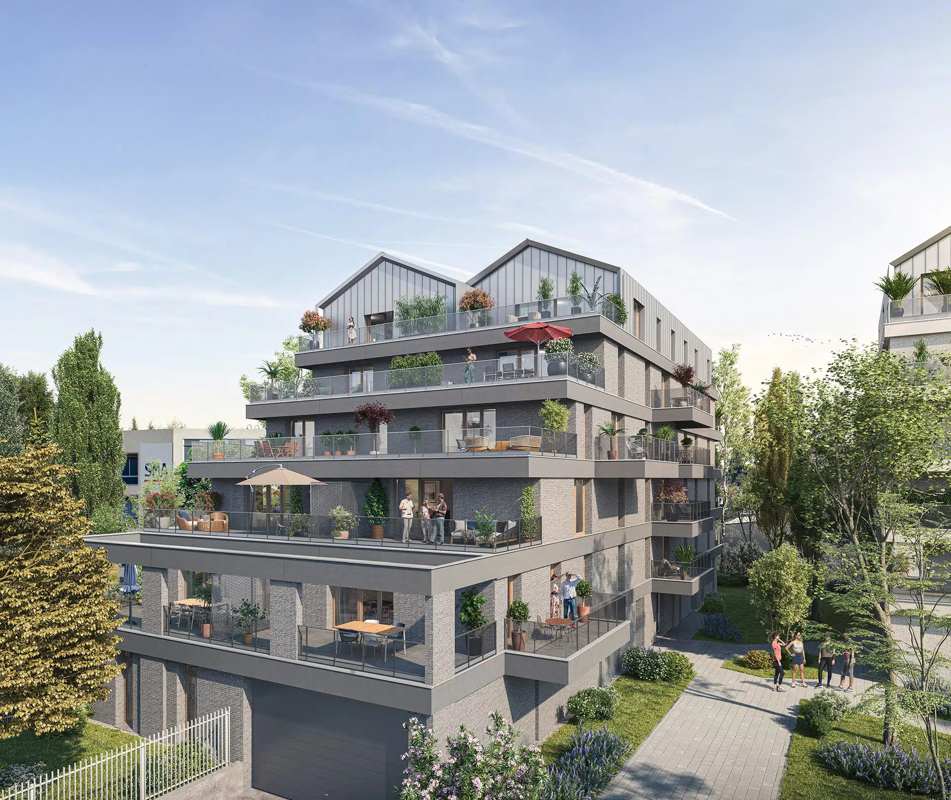 Marcq-en-Barœul secteur Croisé-Laroche tram Brossolette (59700) - 31893 ...