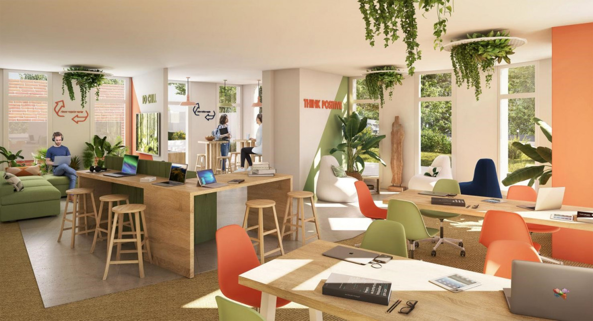 Toulouse résidence coliving quartier Roseraie (31000) 32875 Programme immobilier neuf