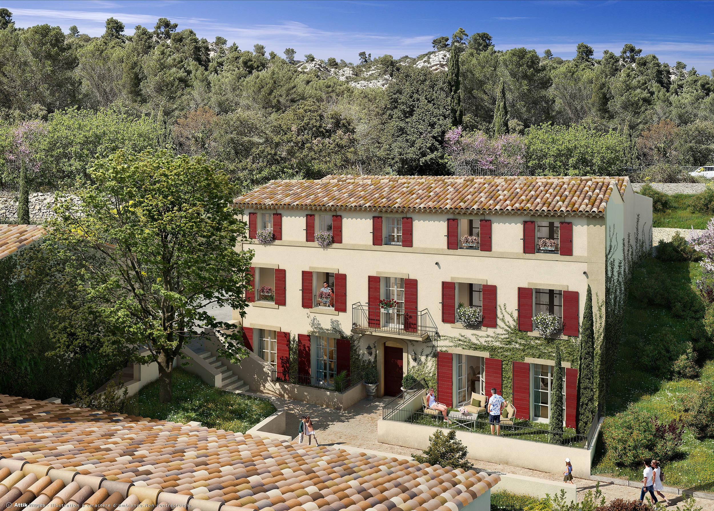 Aix-en-Provence vues exceptionnelles sur le Château Vauvenargues (13090 ...